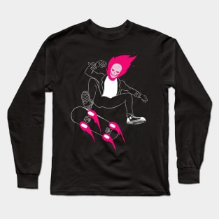 Ghost Grinder Long Sleeve T-Shirt